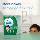 Puffs Plus Lotion with the Scent of Vick's Facial Tissues, 1 Family Size Box, 88 Tissues Per Box, thumbnail image 2 of 27