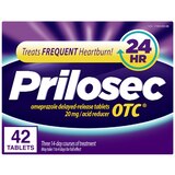 Prilosec OTC Omeprazole 20mg Delayed-Release Acid Reducer for Frequent Heartburn Tablets, thumbnail image 1 of 10