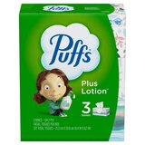 Puffs Plus Lotion Facial Tissues, thumbnail image 1 of 25