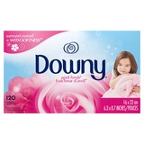 Downy Fabric Softener Dryer Sheets, April Fresh, 120 ct, thumbnail image 1 of 3