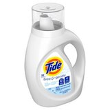 Tide Free & Gentle Liquid Laundry Detergent, 32 Loads, 42 oz, thumbnail image 2 of 6