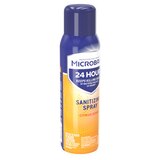 Microban 24 Hour Disinfectant Sanitizing Spray, Citrus Scent, 15 fl oz, thumbnail image 2 of 9