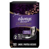 Always Discreet Boutique Incontinence Liners 2 Drop Light Absorbency, thumbnail image 1 of 9