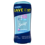 Secret Outlast 48-Hour Clear Gel Antiperspirant & Deodorant Stick, Completely Clean, 2.6 OZ, 2 Pack, thumbnail image 4 of 11
