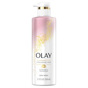 Olay Cleansing & Nourishing Body Wash with Vitamin B3 and Hyaluronic Acid, 17.9 OZ 