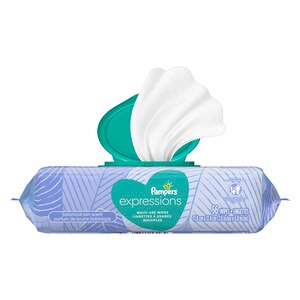 Pampers Baby Wipes Expressions Botanical Rain Scent