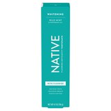 Native Fluoride Anticavity Whitening Toothpaste, Wild Mint and Peppermint Oil, thumbnail image 1 of 5