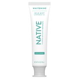 Native Fluoride Anticavity Whitening Toothpaste, Wild Mint and Peppermint Oil, thumbnail image 2 of 5