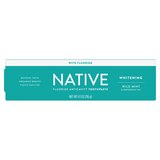 Native Fluoride Anticavity Whitening Toothpaste, Wild Mint and Peppermint Oil, thumbnail image 4 of 5