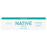 Native Whitening Wild Mint & Peppermint Oil Fluoride Free Toothpaste, 4.1 OZ, thumbnail image 2 of 5