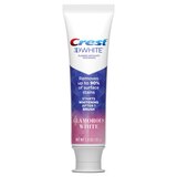 Crest 3D White Fluoride Anticavity Whitening Toothpaste, Glamorous White, thumbnail image 2 of 6