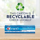 Crest Pro-Health Whitening Fluoride Toothpaste for Anticavity, Antigingivitis, and Sensitive Teeth, thumbnail image 2 of 10