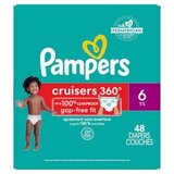Pampers Cruisers 360 Diapers, thumbnail image 1 of 7