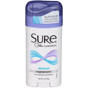 Sure Anti-Perspirant Deodorant Original Solid Regular