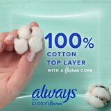 Always Pure Cotton Pads, Size 4, 20 CT, thumbnail image 3 of 10