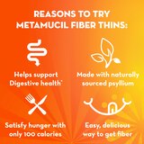 Metamucil Psyllium Fiber Thins, thumbnail image 4 of 10