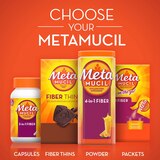 Metamucil 4-in-1 Psyllium Fiber Sugar-Free Powder, Orange, thumbnail image 4 of 9