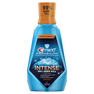 Crest Pro-Health Intense Mouthwash, Clean Mint, 1 L (33.8 Fl Oz) - 33.81 Oz , CVS