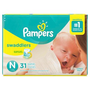 Size 4 Giga Pack Pampers Baby Dry Air Channels Nappies 120 Disposable Nappies 
