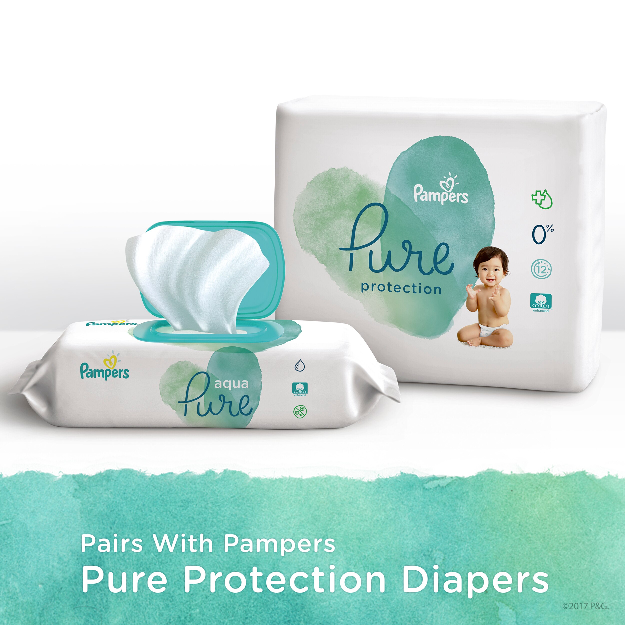 pure aqua wipes