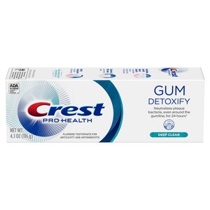 Crest Gum Detoxify Deep Clean Toothpaste, 4.1 Oz - 3.7 Oz , CVS