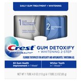 Pro Health Crest Gum Detoxify + Whitening 2 Step Toothpaste, 4.0 and 2.3 OZ, thumbnail image 1 of 12