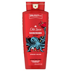  Old Spice Krakengard Body Wash for Men, Long Lasting Lather, 21 OZ 