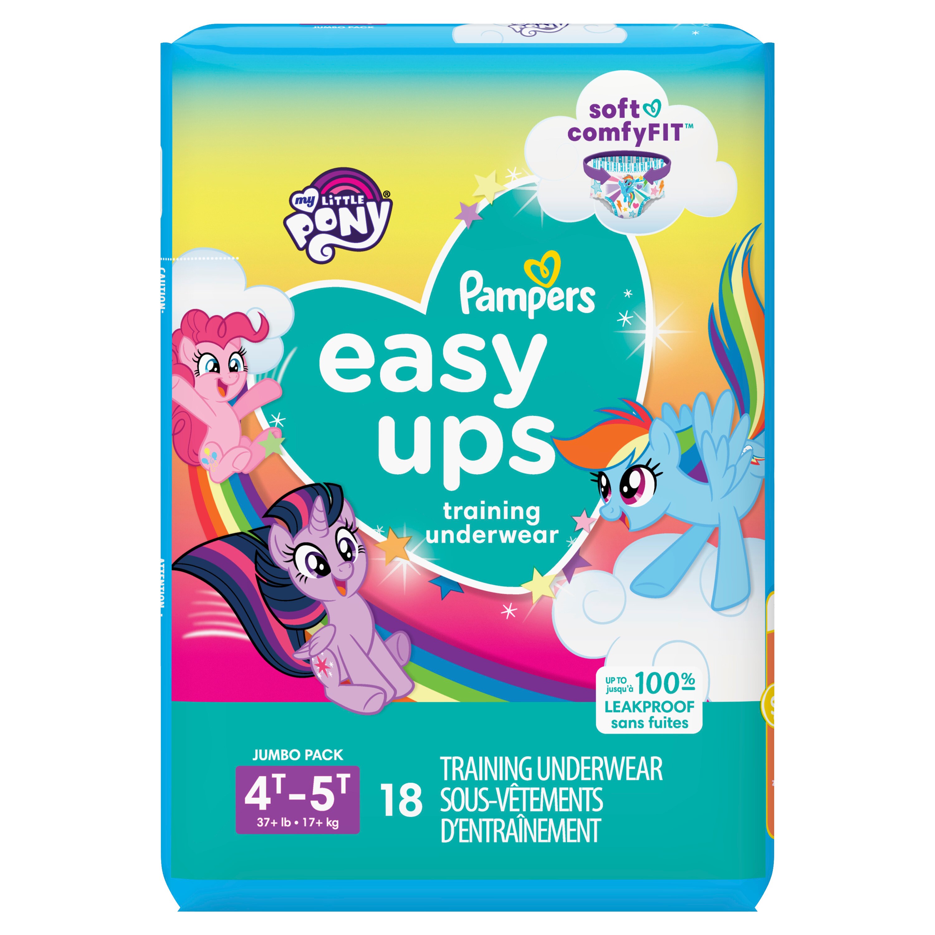 Pampers Easy Ups Girls Training Underwear, Size 6, 18 Ct , CVS