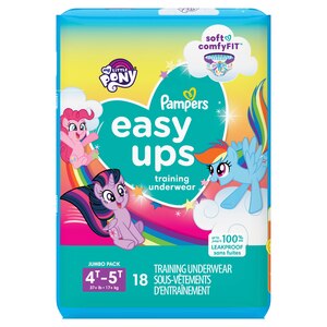 Buy Pampers Girls Easy Ups Training Underwear 4T-5T (Size 6), 60 Count (Old  Version) Online at Lowest Price Ever in India