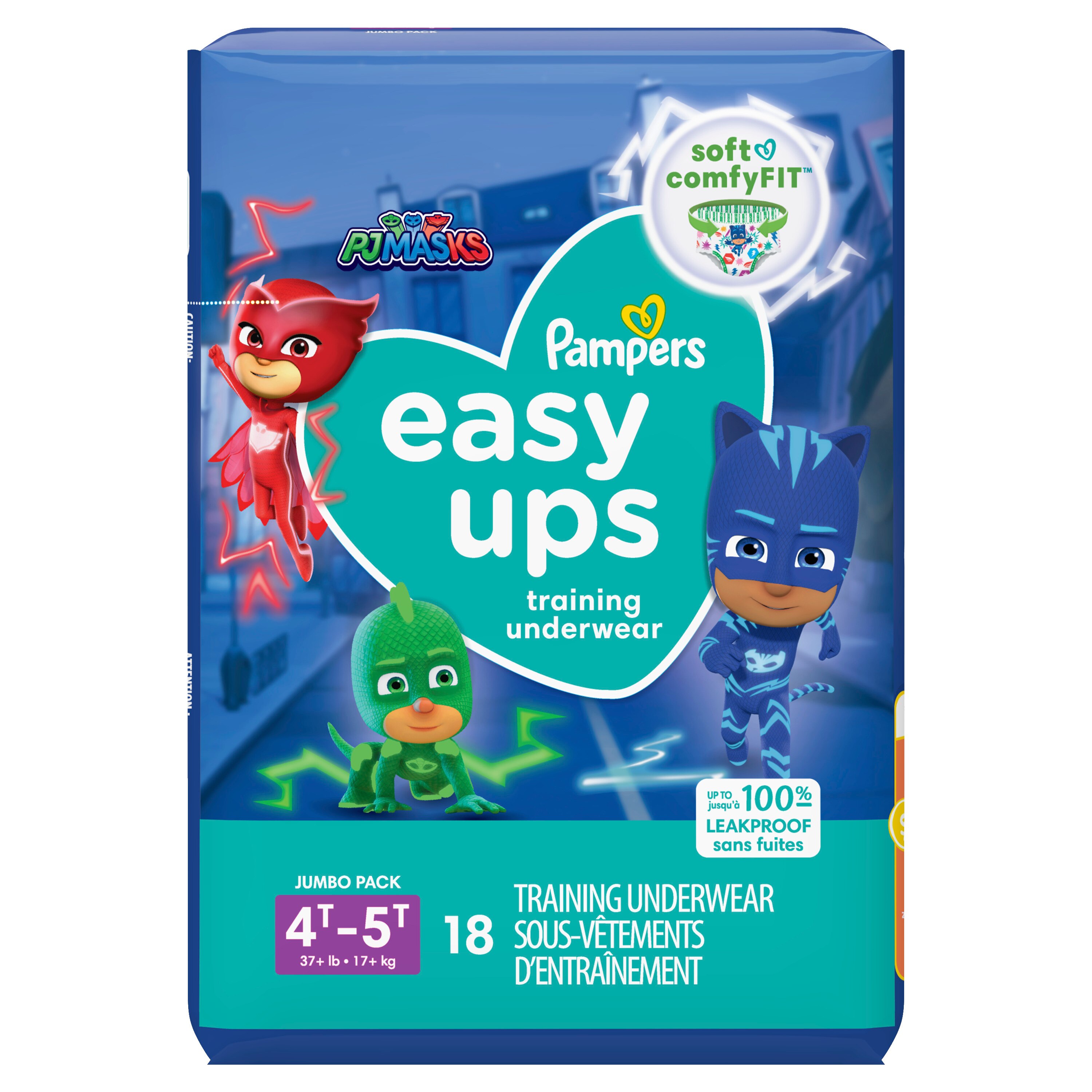 Pampers Easy Ups Boys Training Underwear, Size 6, 18 Ct , CVS