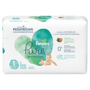 Pampers Pure Protection Diapers, Size 1, 32 Count - CVS Pharmacy