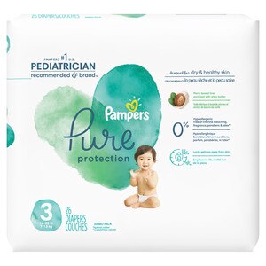 Pampers Pure Protection Diapers, Size 3, 26 Ct , CVS
