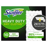 Swiffer Sweeper Heavy Duty Multi-Surface Dry Cloth Refills, 10 ct, thumbnail image 1 of 13