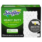 Swiffer Sweeper Heavy Duty Multi-Surface Dry Cloth Refills, 10 ct, thumbnail image 2 of 13
