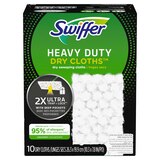 Swiffer Sweeper Heavy Duty Multi-Surface Dry Cloth Refills, 10 ct, thumbnail image 3 of 13