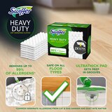 Swiffer Sweeper Heavy Duty Multi-Surface Dry Cloth Refills, 10 ct, thumbnail image 4 of 13