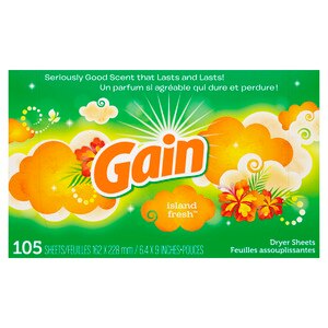 Gain Dryer Sheets, Island Fresh Scent, 105 Count - 105 Ct , CVS