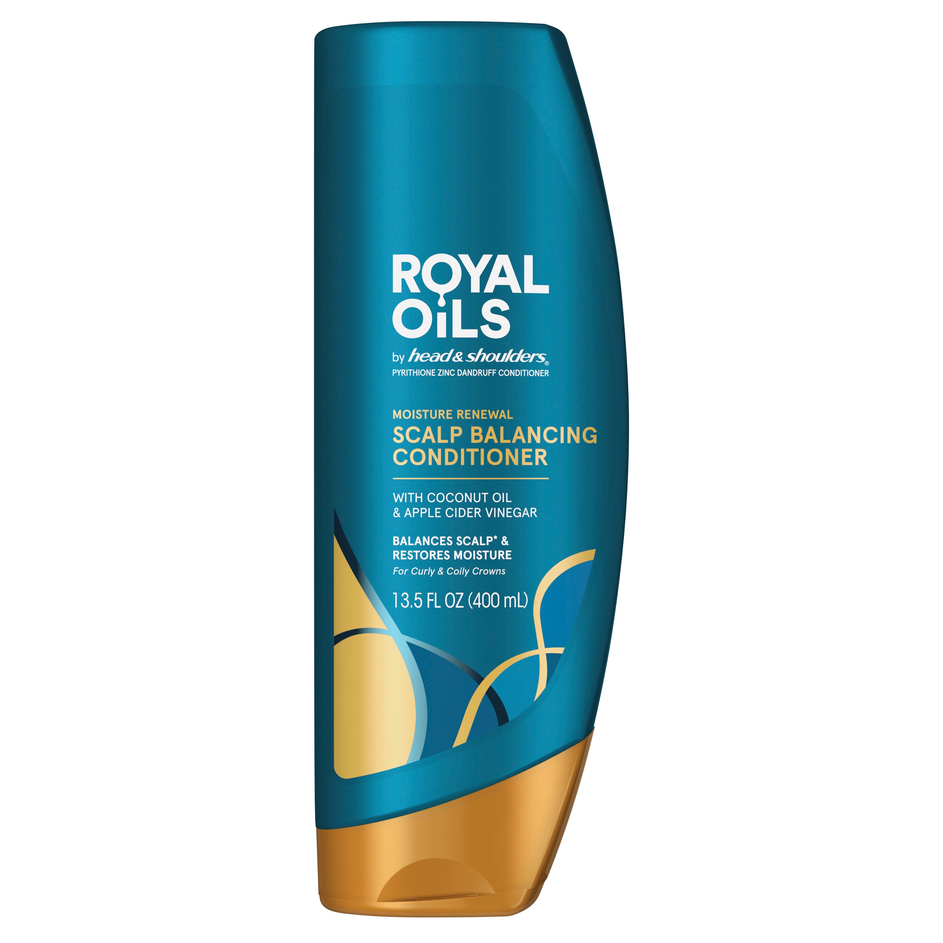 Head and Shoulders Royal Oils Moisture Renewal Conditioner with Coconut Oil, 13.5 OZ