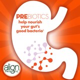 Align DualBiotic Prebiotic + Probiotic Digestive Health Gummies, Natural Fruit Flavors, thumbnail image 3 of 21