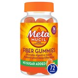 Metamucil No Sugar Added Fiber Gummies, 72 CT, thumbnail image 1 of 14