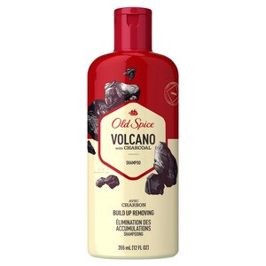 Old Spice Volcano with Charcoal Build-up Removing - Champú para hombre, 12 oz