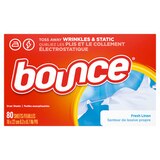 Bounce Fabric Softener Dryer Sheets, thumbnail image 1 of 9