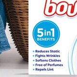 Bounce Free & Gentle Fabric Softener Dryer Sheets, 120 ct, thumbnail image 3 of 12