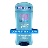 Secret Outlast 48-Hour Clear Gel Antiperspirant & Deodorant Stick, thumbnail image 1 of 13