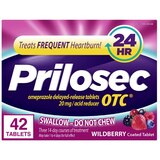 Prilosec OTC Frequent Heartburn Medicine and Acid Reducer Tablets, thumbnail image 1 of 11
