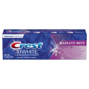 Crest 3D White Radiant Mint, Teeth Whitening Toothpaste