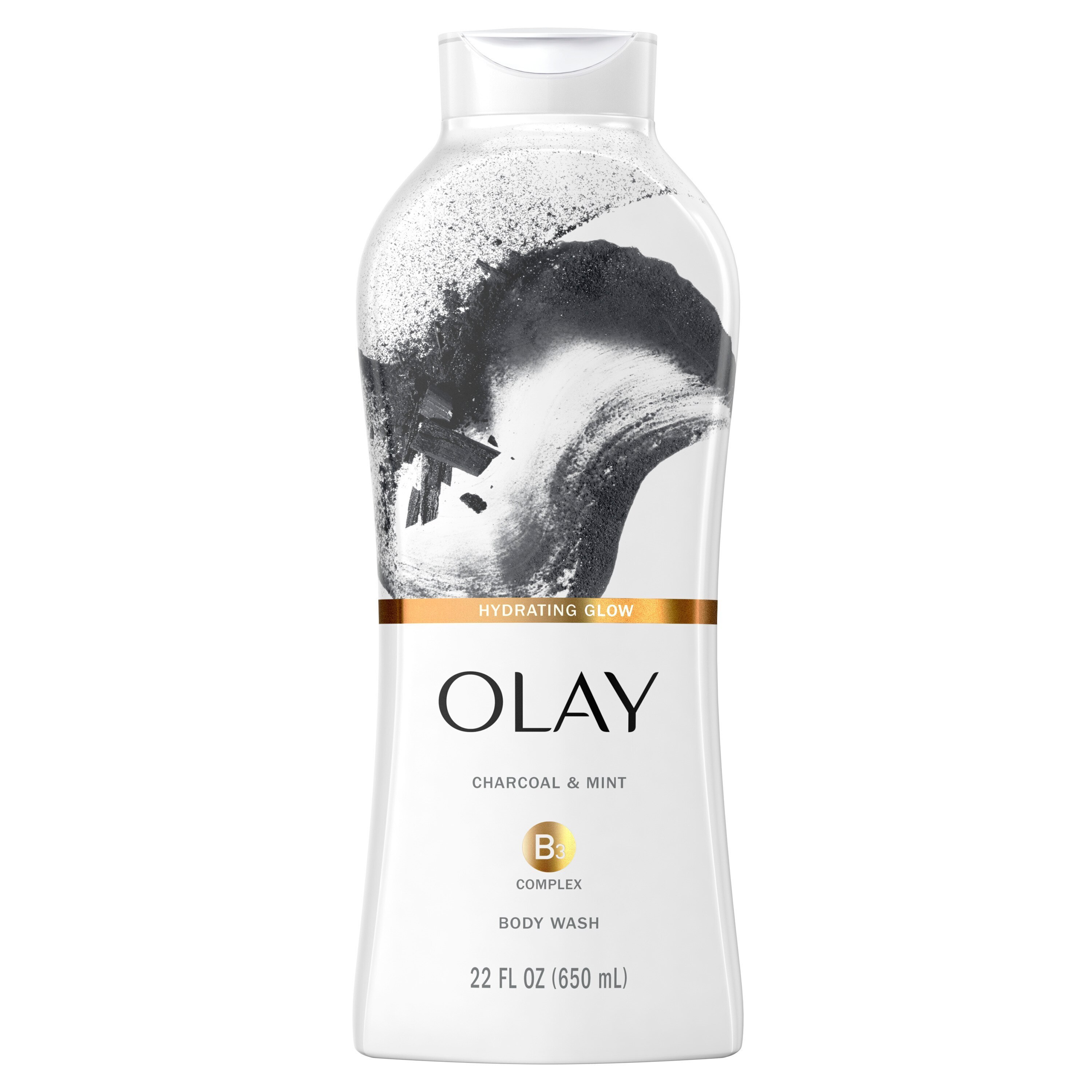 Olay Cleansing Infusion Body Wash, Charcoal + Mint, 22 Oz , CVS