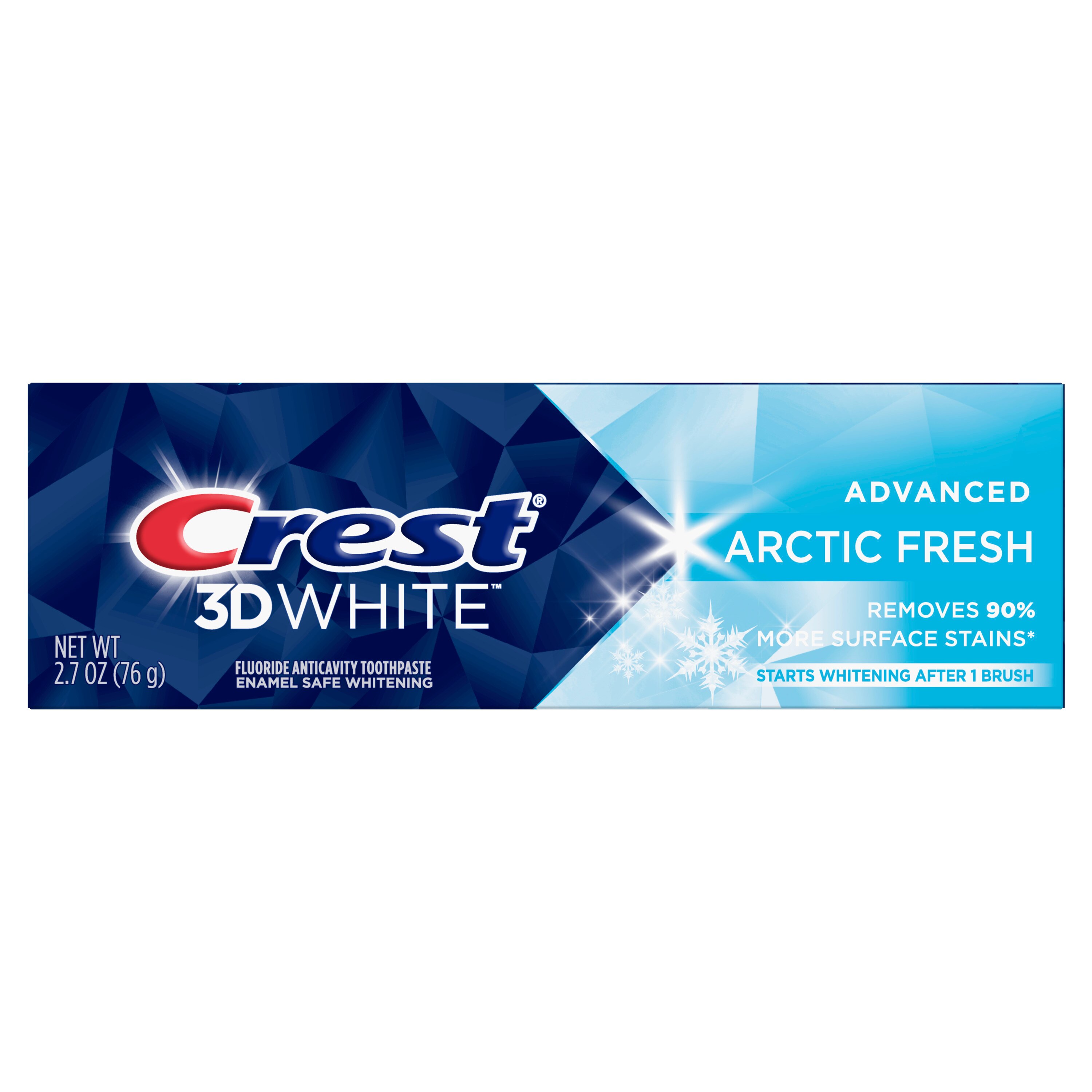 Crest 3D White Fluoride Anticavity Whitening Toothpaste, Advanced Artic Fresh, 2.7 Oz , CVS