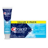 Crest 3D White Fluoride Anticavity Whitening Toothpaste, Advanced Artic Fresh, thumbnail image 1 of 10