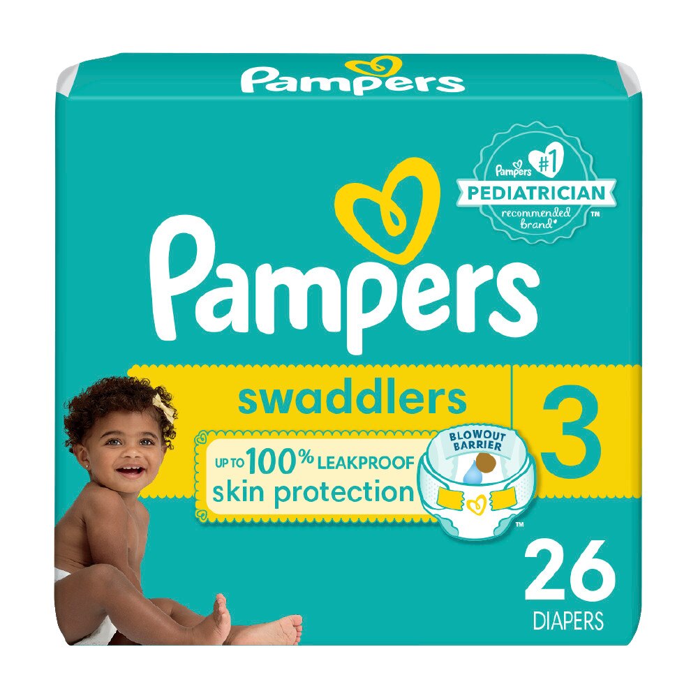 Pampers Swaddlers Diapers, Size 3, 26 Ct , CVS
